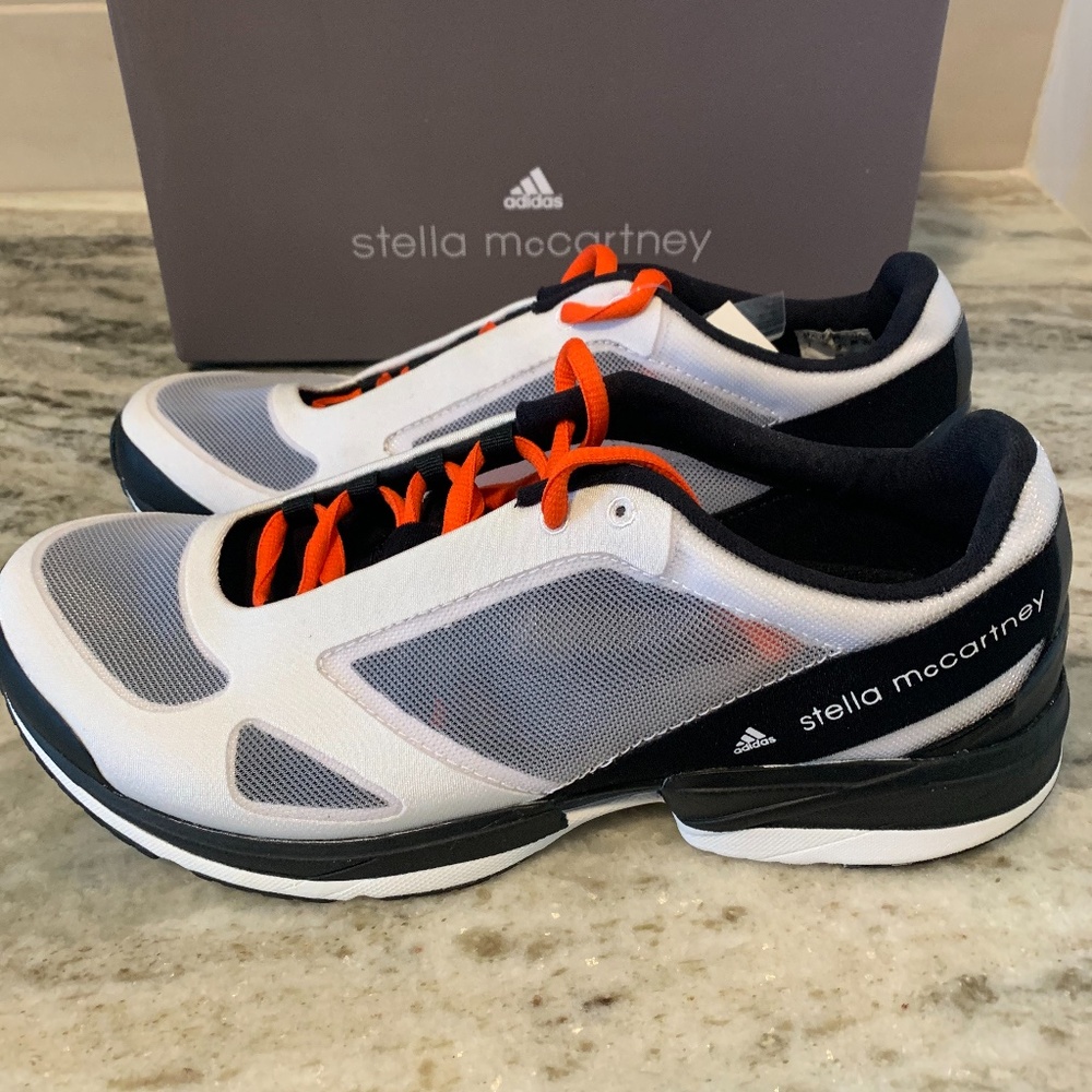 Adidas By Stella McCartney White Adizero Trainers